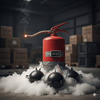 Pfas Houdende Brandblussers Als Chemische Tijdbom