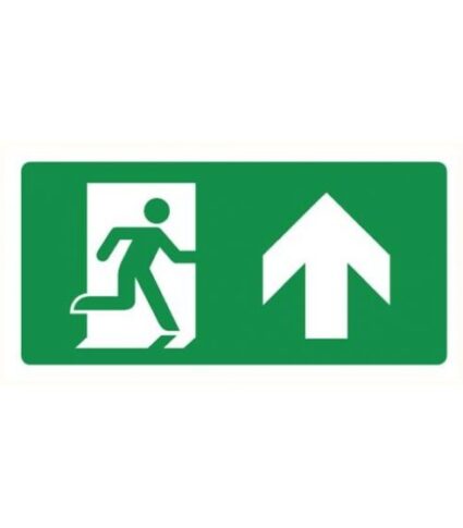 Nooduitgang rechts pictogram