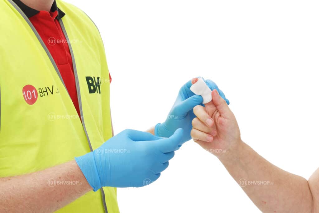 Aanleggen Gaaskompres Steriel