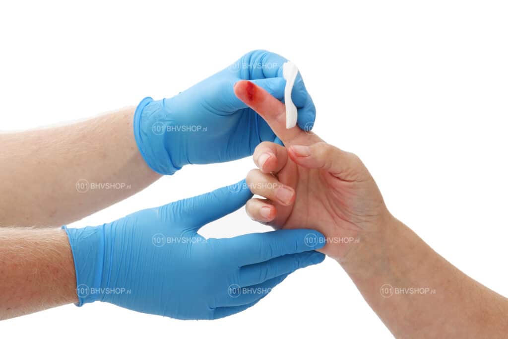 Gaaskompres Steriel Met Verwonding