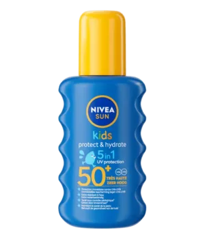Nivea Sun Kids Protect & Hydrate 5in1 Gekleurde Spray Spf50+ 200ml