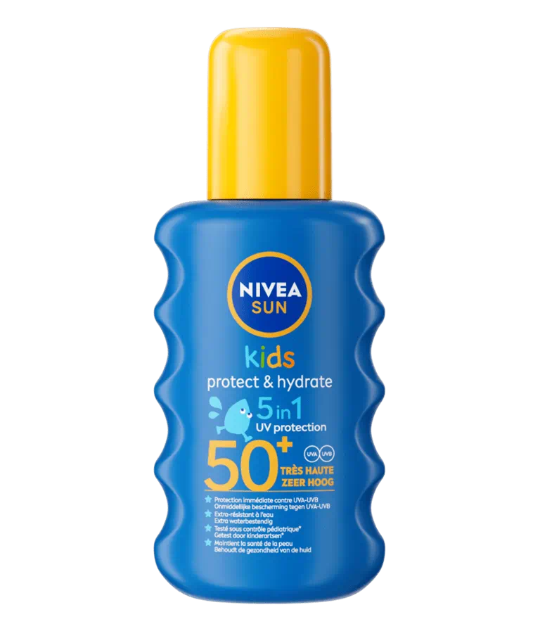 Nivea Sun Kids Protect & Hydrate 5in1 Gekleurde Spray Spf50+ 200ml