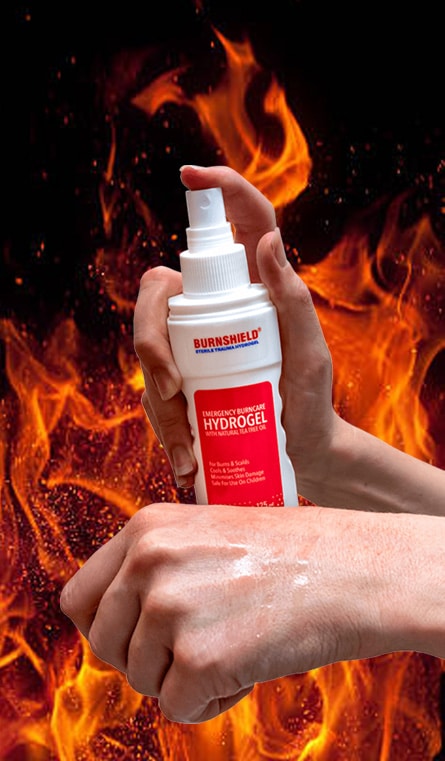 Burnshield Advertentie