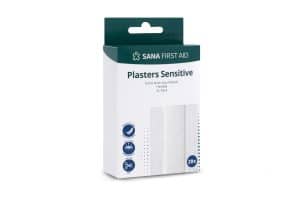 Wondpleister Sensitive 10×6 Cm 20 Stuks