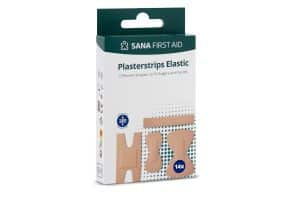 Sana First Aid Pleistersstrips Elastisch 14 Stuks Schuin